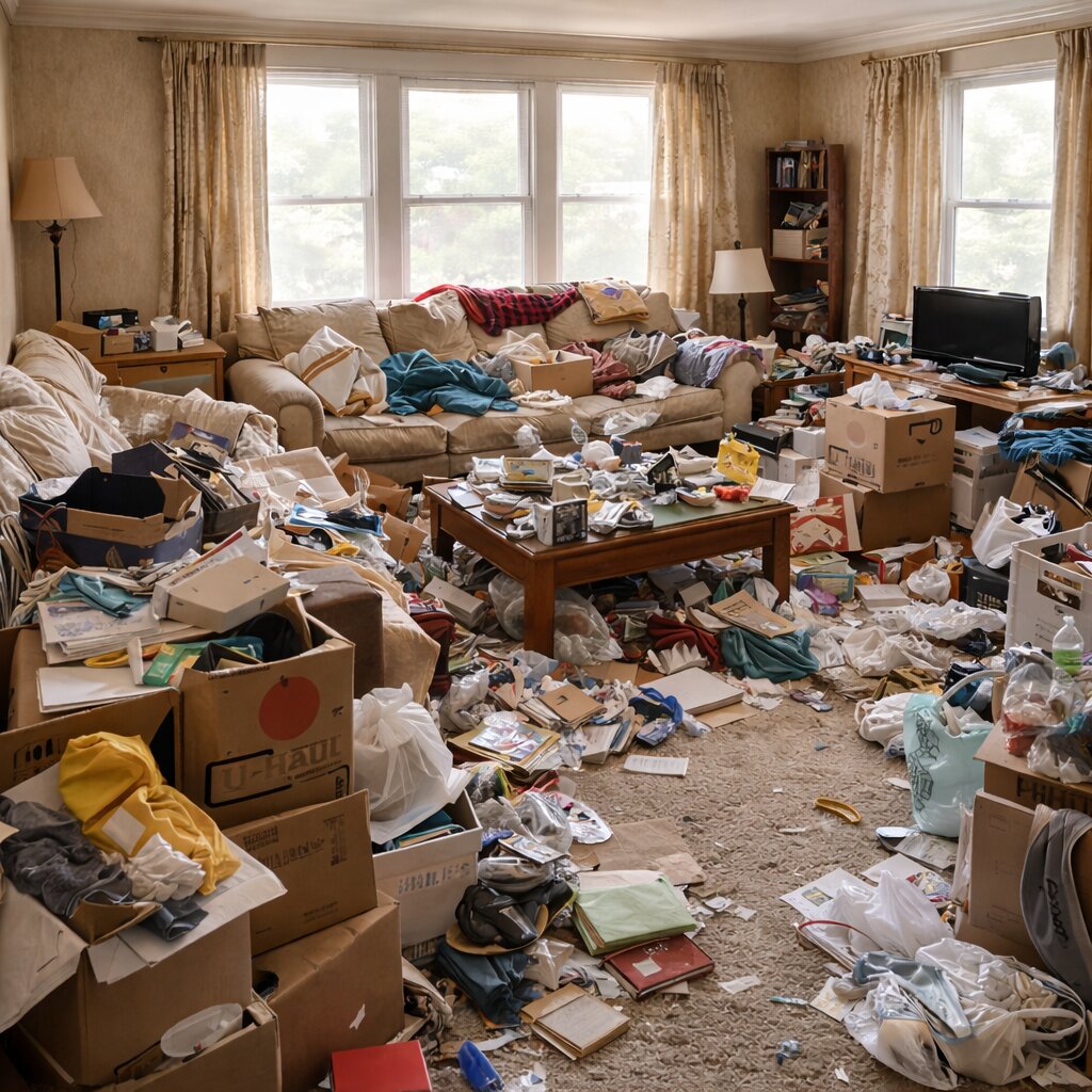 Woningontruiming - Voor